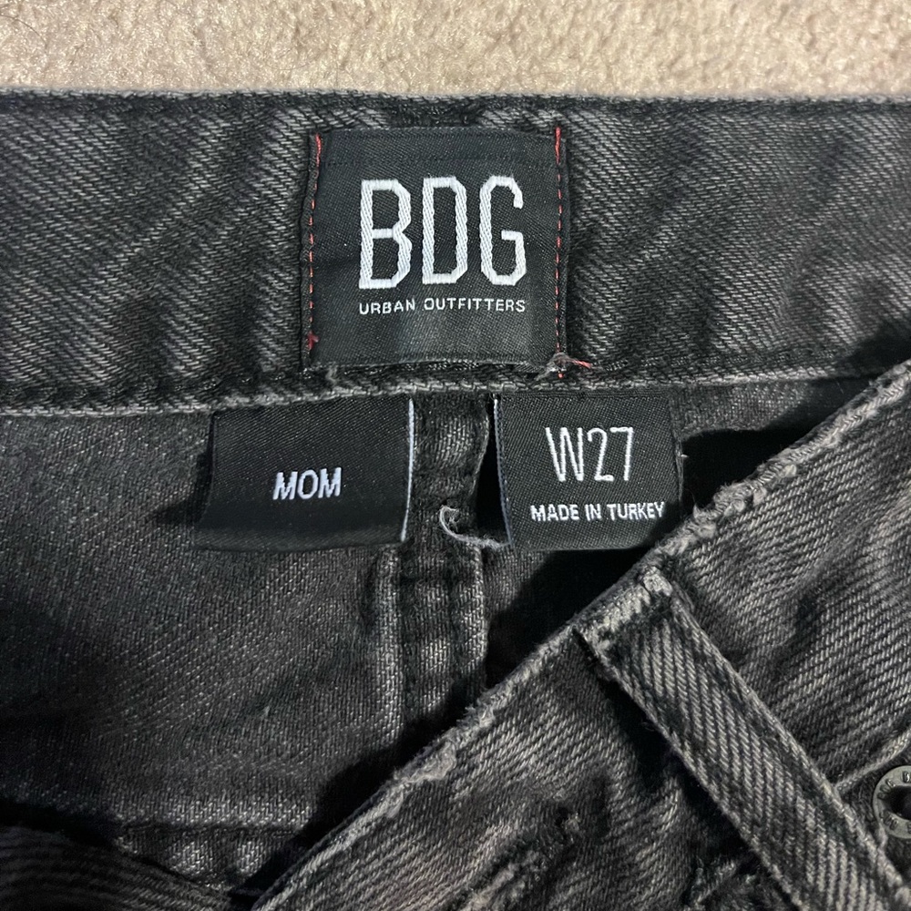 BDG Urban Outfitters - Women’s Black Mom Jeans - Size W27